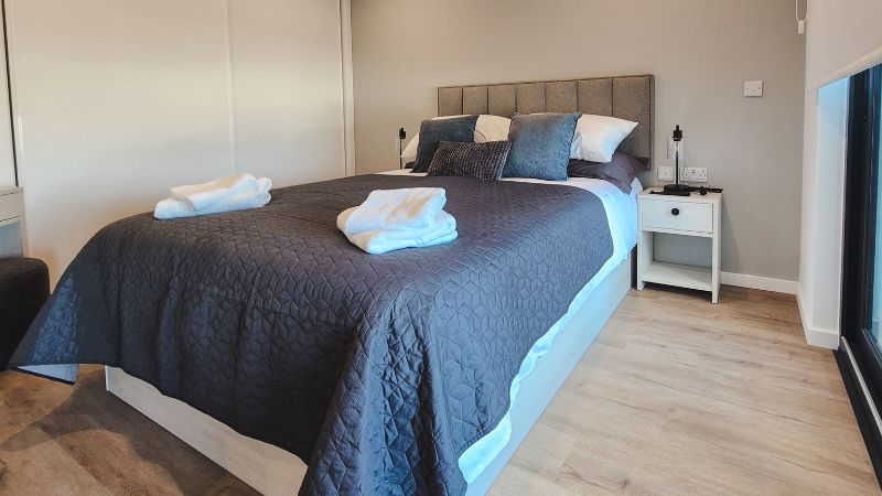 Double bedroom Victory Suites Gibraltar studio