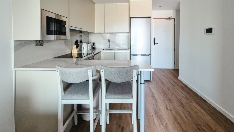 Fully equipped kitchen Gibraltar executive studio